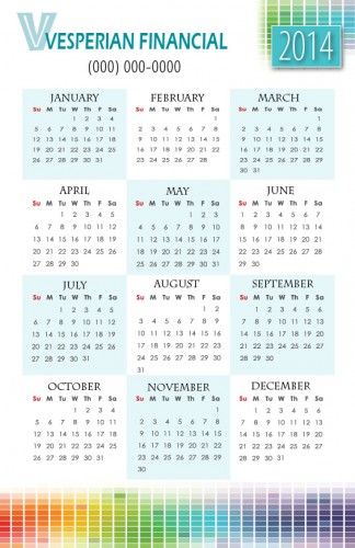 Insurance Calendar Sample 2