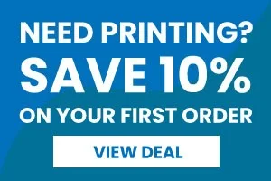 10% off your first order of printing